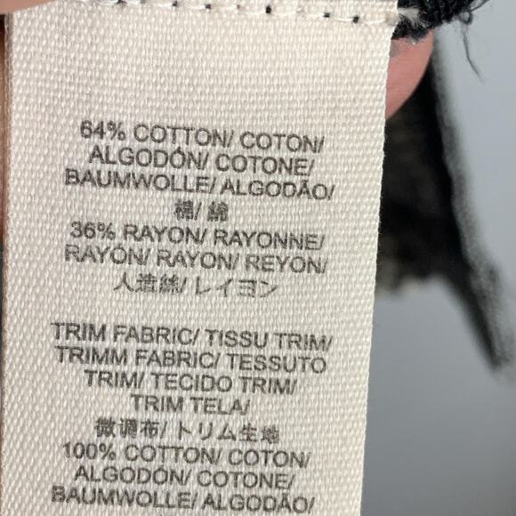 Free People Oversized Tunic Womens Small Hooded Boho Fringe Pockets Pullover Top - Picture 9 of 9